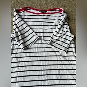 Lauren Ralph Lauren, cute stripe shirt.